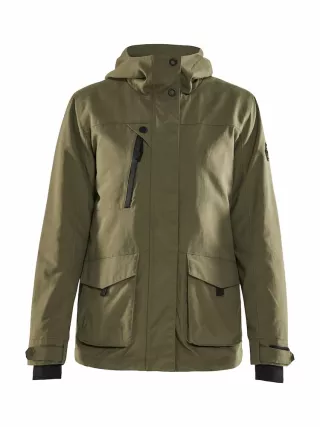 Craft 3-in-1 Jkt W Ruskea/musta