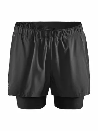 Craft Adv Essence 2-in-1 Stretch Shorts M Black