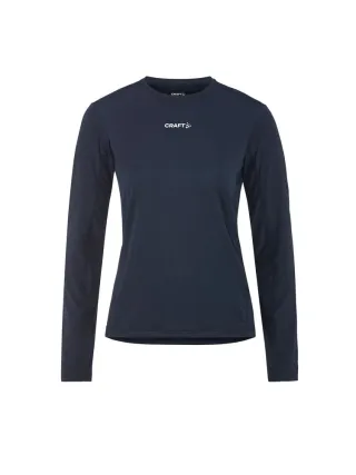Craft Adv Essence Ls Tee 2 W Tummansininen