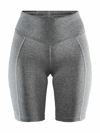 Craft Adv Essence Short Tights W Meleerattu Tummanharmaa