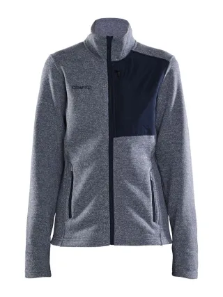 Craft Adv Explore Heavy Fleece Jacket W Flow-blaze