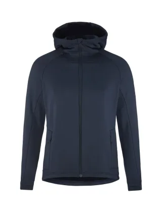 Craft Adv Explore Power Fleece Hood Jkt M Tummansininen