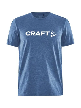 Craft Community Logo Ss Tee M Meleerattu Sininen