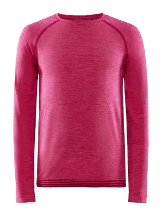 Craft Core Dry Active Comfort Ls Jr Fame Pinkki