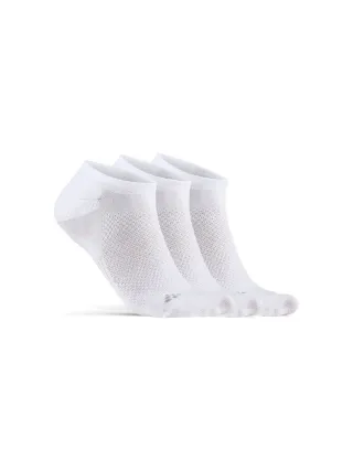 Craft Core Dry Footies 3-pack Valkoinen