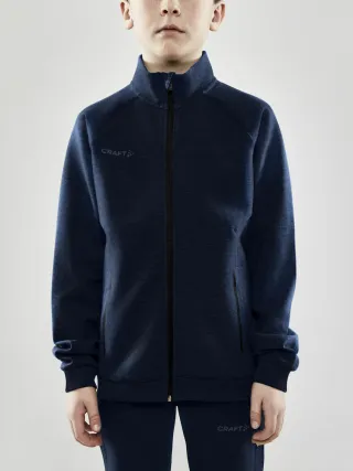 Craft Core Soul Full Zip Jacket Jr Tummansininen