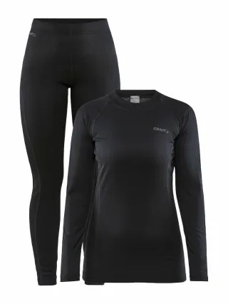 Craft Core Warm Baselayer Set W Black