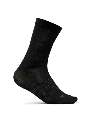 Craft Core Wool Liner Sock 2-pack Black