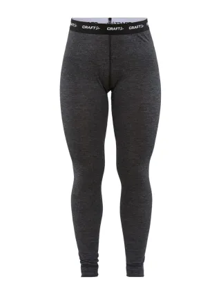 Craft Core Wool Merino Pant W Meleraattu Musta