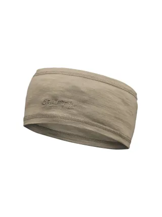 Craft Essence Wool Headband Taupe