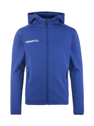 Craft Evolve 2.0 Brushed Hood Jacket Jr Club Cobolt