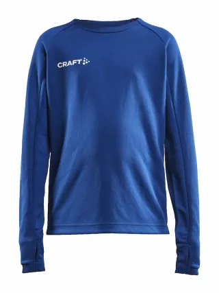 Craft Evolve Crew Neck Jr Club Cobolt