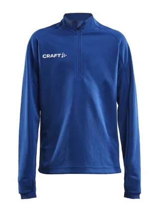 Craft Evolve Halfzip Jr Club Cobolt