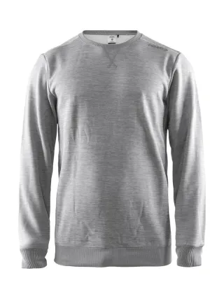 Craft Leisure Crewneck M Meleerattu Harmaa