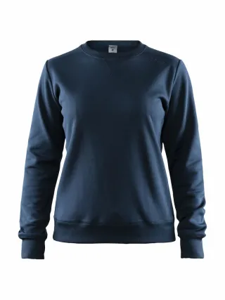 Craft Leisure Crewneck W Tummansininen