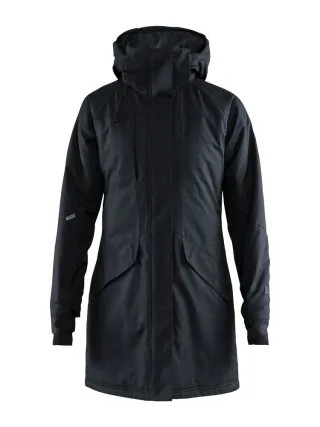 Craft Mountain Padded Parkas W Black Melange / Black