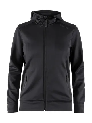 Craft Noble Full Zip Hood W Black
