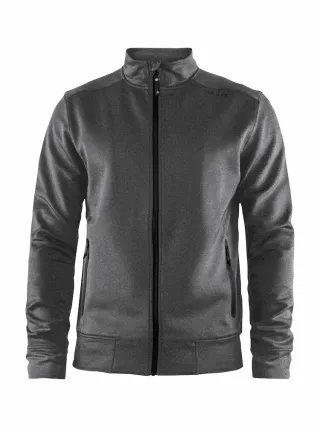 Craft Noble Zip Jacket M Meleerattu Tummanharmaa