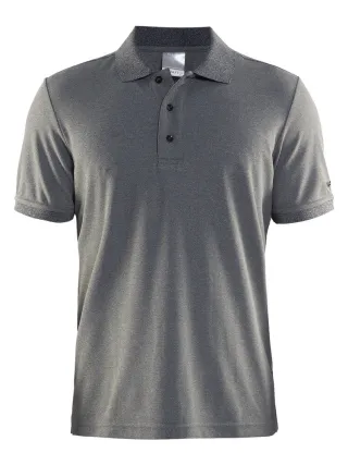 Craft Polo Shirt Pique Classic M Meleerattu Tummanharmaa