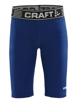Craft Pro Control Compression Short Tights Jr Club Cobolt