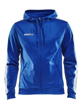 Craft Pro Control Hood Jacket M Club Cobolt / White