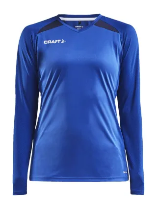 Craft Pro Control Impact Ls Tee W Club Cobolt / Navy