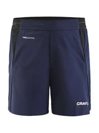 Craft Pro Control Impact Shorts Jr Tummansininen/valkoinen