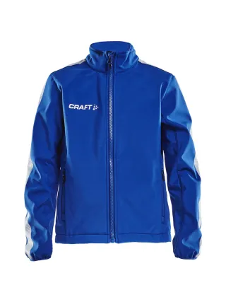 Craft Pro Control Softshell Jacket Jr Club Cobolt
