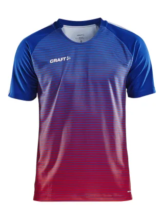 Craft Pro Control Stripe Jersey M Sininen/kirkkaanpunainen