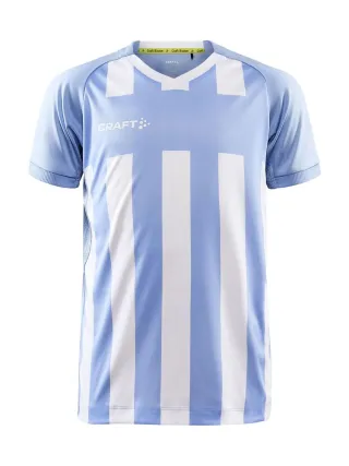 Craft Progress 2.0 Stripe Jersey Jr Sky Blue / White