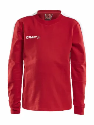 Craft Progress Gk Sweatshirt Jr Punainen/valkoinen