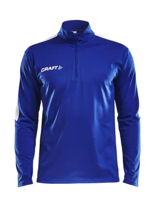 Craft Progress Halfzip Ls Tee M Club Cobolt