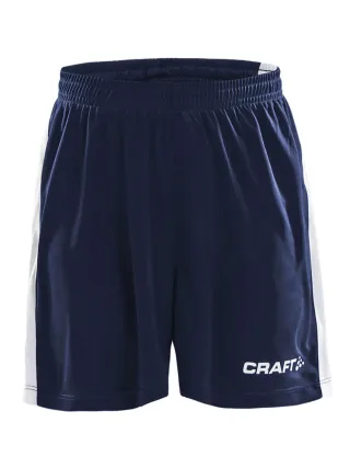 Craft Progress Longer Shorts Contrast Jr Navy / Valkoinen