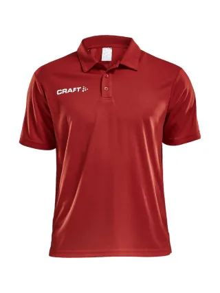 Craft Progress Polo Pique M Kirkkaanpunainen