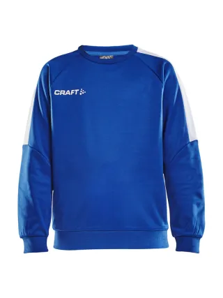 Craft Progress R-neck Sweater Jr Club Cobolt / White