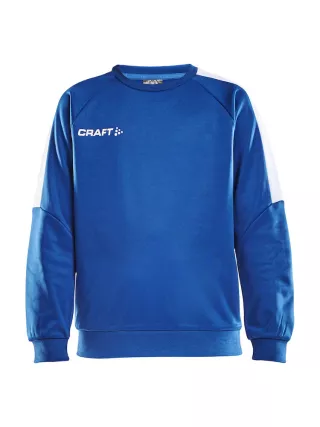 Craft Progress R-neck Sweater Jr Sininen/valkoinen
