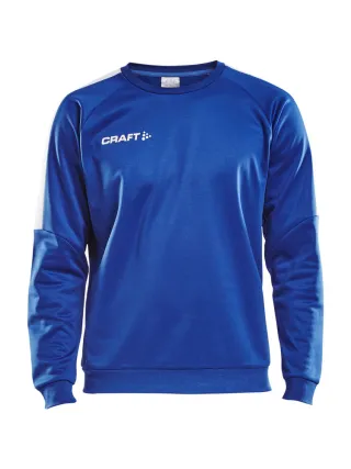Craft Progress R-neck Sweater M Club Cobolt / White
