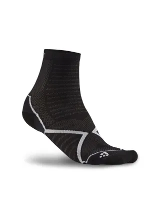 Craft Run Warm Sock Musta/valkoinen