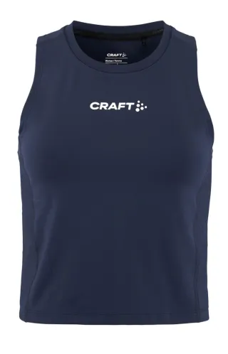 Craft Rush 2.0 Crop Singlet W Navu