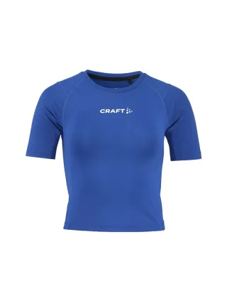 Craft Rush 2.0 Crop Tee W Club Cobolt