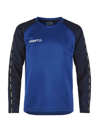 Craft Squad 2.0 Crewneck Jr Sininen/tummansininen
