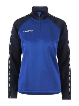 Craft Squad 2.0 Half Zip W Sininen/tummansininen