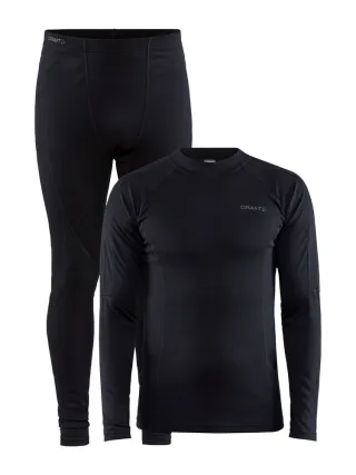 Craft Thermal Baselayer Set M Black