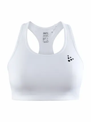 Craft Training Bra Classic Valkoinen