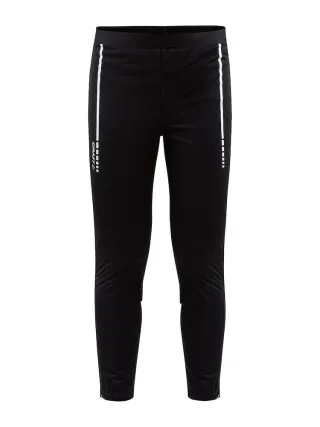 Craft Warm Club 3/4 Zip Pants Jr Black