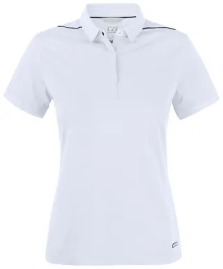 Cutter & Buck Advantage Performance Polo Ladies Valkoinen