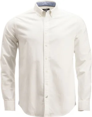 Cutter & Buck Belfair Oxford Shirt Men's Valkoinen