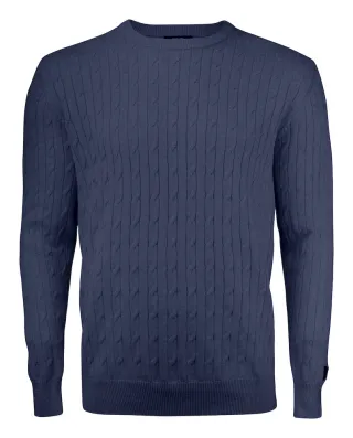 Cutter & Buck Blakely Knitted Sweater Men's Meleerattu Navy