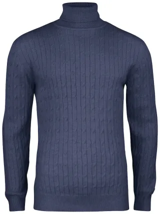 Cutter & Buck Blakely Rollerneck Men Meleerattu Navy