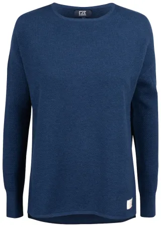 Cutter & Buck Carnation Sweater Ladies Meleerattu Navy